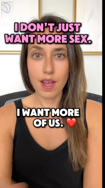 Sometimes when one partner says they want more sex, what they’re really saying is:
“I miss feeling wanted by you.” ❤️
But intimacy shouldn’t come from obligation, pressure, or trying to keep your partner happy.
The goal isn’t just more sex. It’s creating the kind of connection where both people feel safe, desired, understood, and able to enjoy being together.
That might mean talking more openly about what turns each of you on, taking pressure off physical affection, rebuilding flirtation, or getting curious about what helps desire show up for each of you.
Because great intimacy isn’t about one person getting their needs met.
It’s about finding your way back to each other.
💌 SEND this to your partner if this says something you’ve been trying to put into words.
🔥 FOLLOW @leeannewine for honest conversations about sex, desire, intimacy, and the sex education you should have gotten.
#SexTherapy #CouplesIntimacy #MismatchedDesire #RelationshipAdvice #IntimacyMatters
