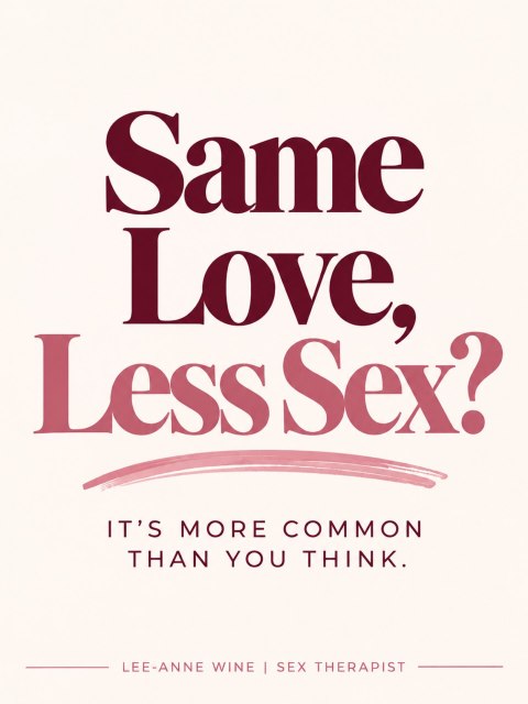 You can still love each other deeply and go through seasons where sex happens less often.
Stress, exhaustion, mental load, routine, and feeling less connected outside the bedroom can all affect desire.
Less sex doesn’t automatically mean less love.
Sometimes it simply means life has gotten in the way — and the relationship needs a little more attention, connection, and curiosity.
Follow @leeannewine for honest, therapist-informed conversations about sex, intimacy, desire, and relationships.
#SexTherapist #CouplesConnection #IntimacyMatters #LowDesire #HealthyRelationships