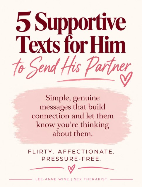 Sometimes the best way to keep the spark alive is to remind your partner they matter outside of sex too.
A thoughtful text can create connection, build anticipation, and make someone feel wanted without adding pressure.
It doesn’t have to be complicated. Sometimes a simple “I’ve been thinking about you today” goes a long way.
Send this to someone who could use a little reminder that affection and desire can start with words. ❤️
Follow @leeannewine for honest, therapist-informed conversations about sex, intimacy, desire, and relationships.
#SexTherapist #CouplesConnection #HealthyIntimacy #RelationshipConnection #KeepingTheSparkAlive